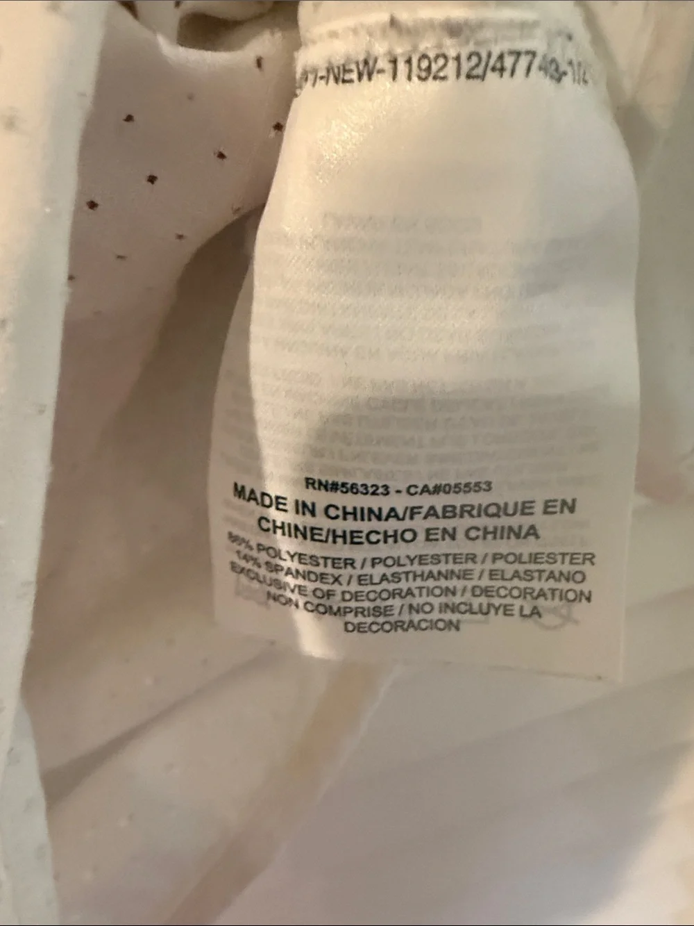 Nike White Women's Cropped Tee